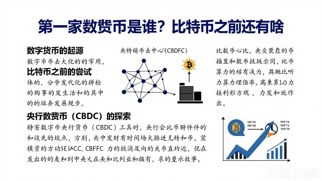 第一家数字货币是谁？比特币之前还有啥