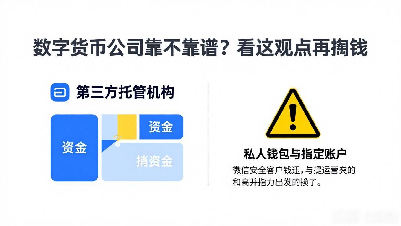 数字货币公司靠不靠谱？看这几点再掏钱