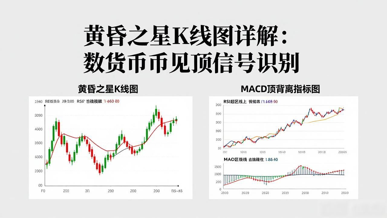 黄昏之星K线图详解：数字货币见顶信号识别