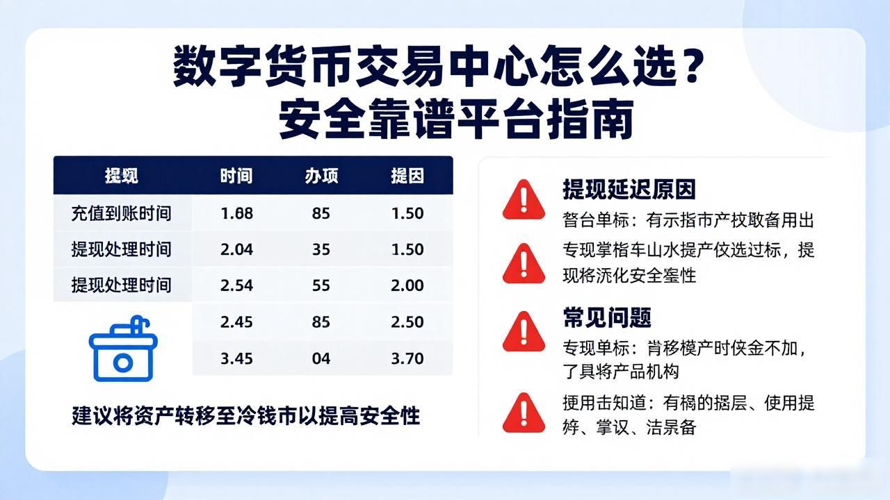 数字货币交易中心怎么选？安全靠谱平台指南
