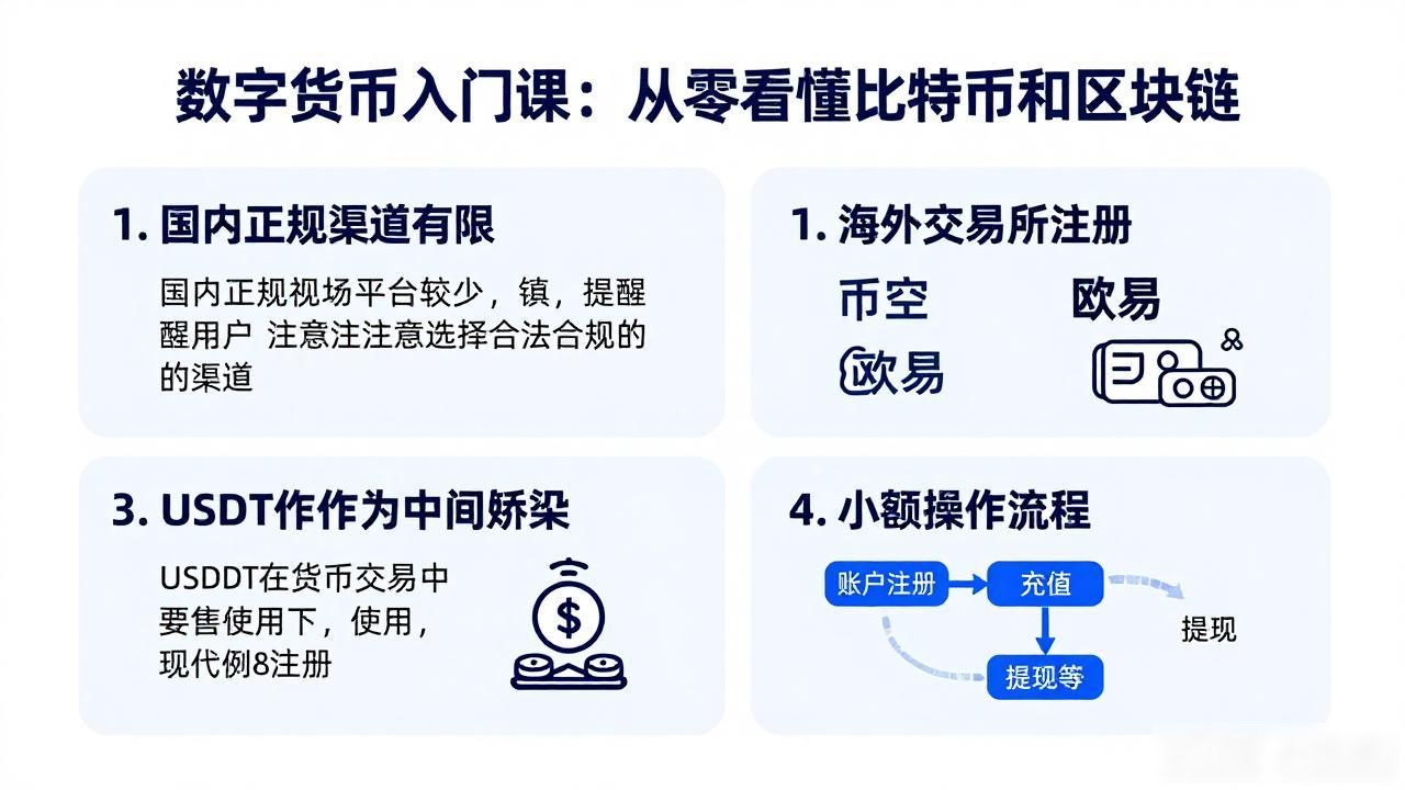 数字货币入门课：从零看懂比特币和区块链