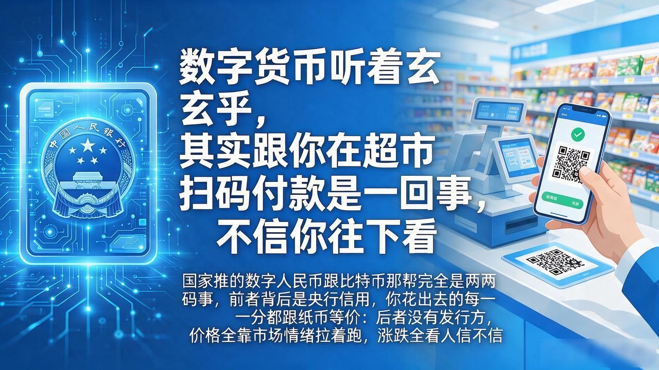 数字货币通俗意义_数字货币与比特币区别_数字人民币日常支付优势