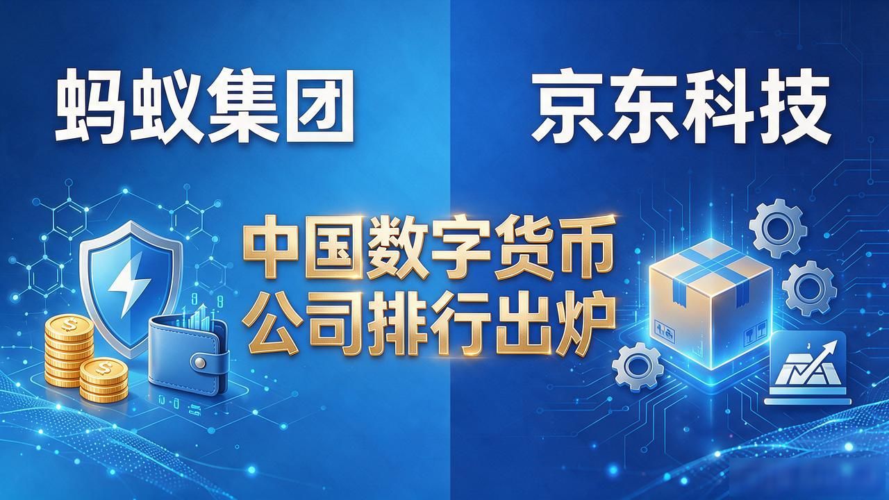 中国数字货币公司排行出炉，头部玩家之间的实力差距到底有多大