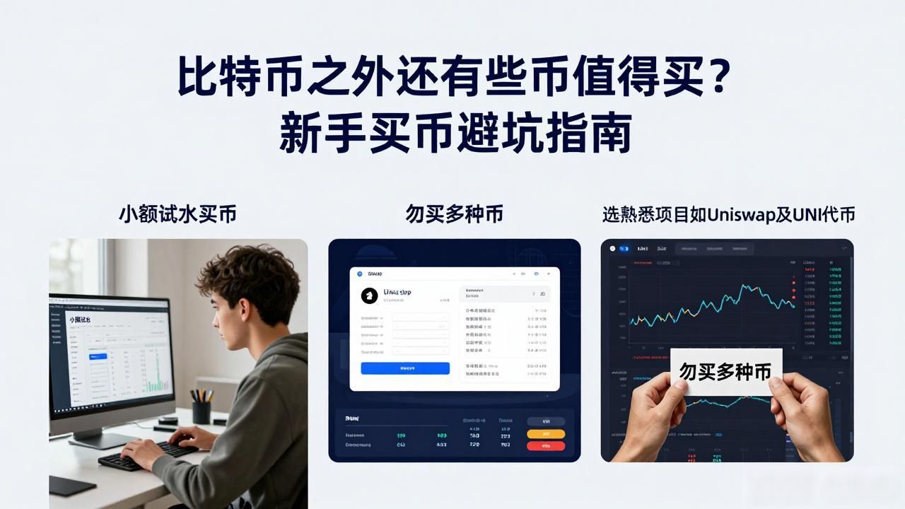 比特币之外还有哪些币值得买？新手买币避坑指南