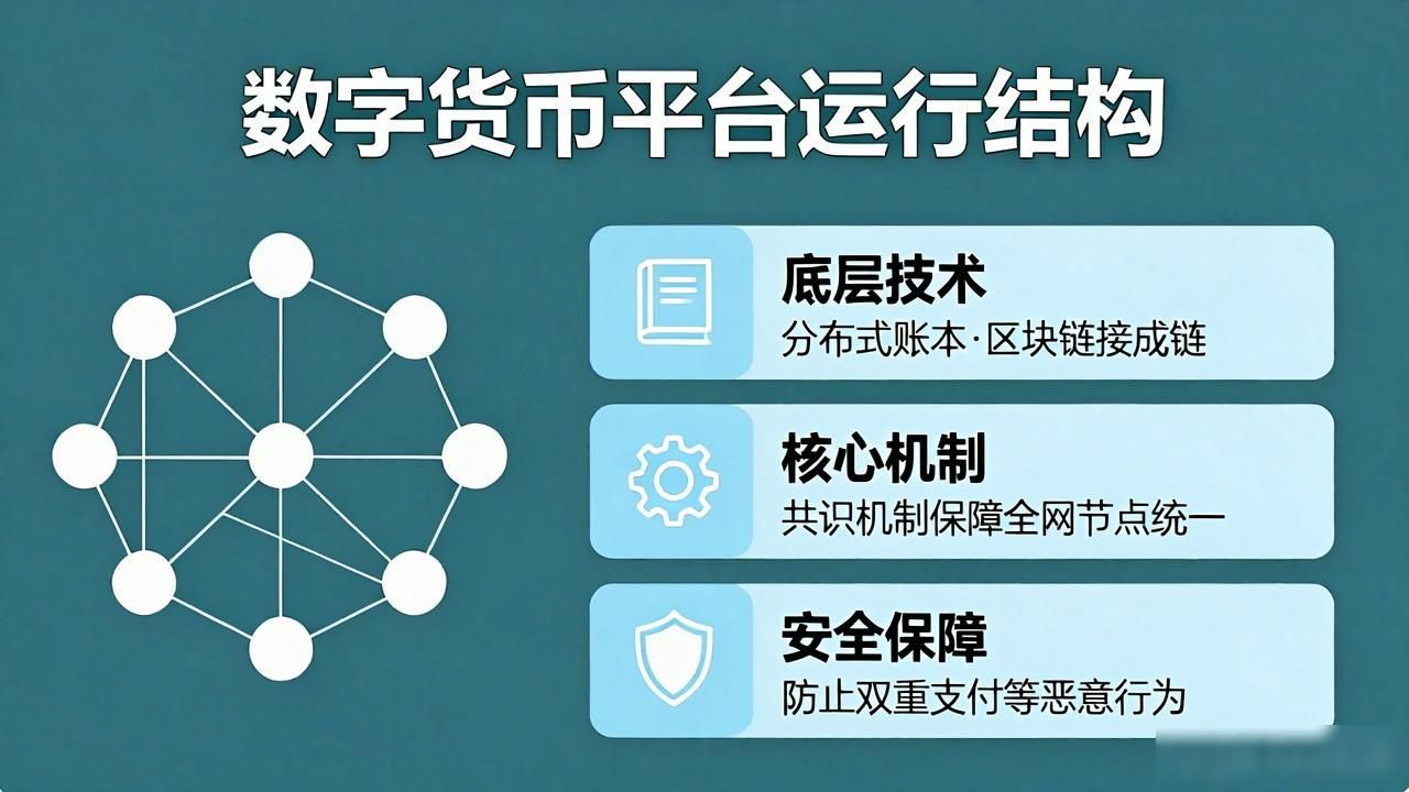 数字货币平台运行结构是什么？一文讲清楚