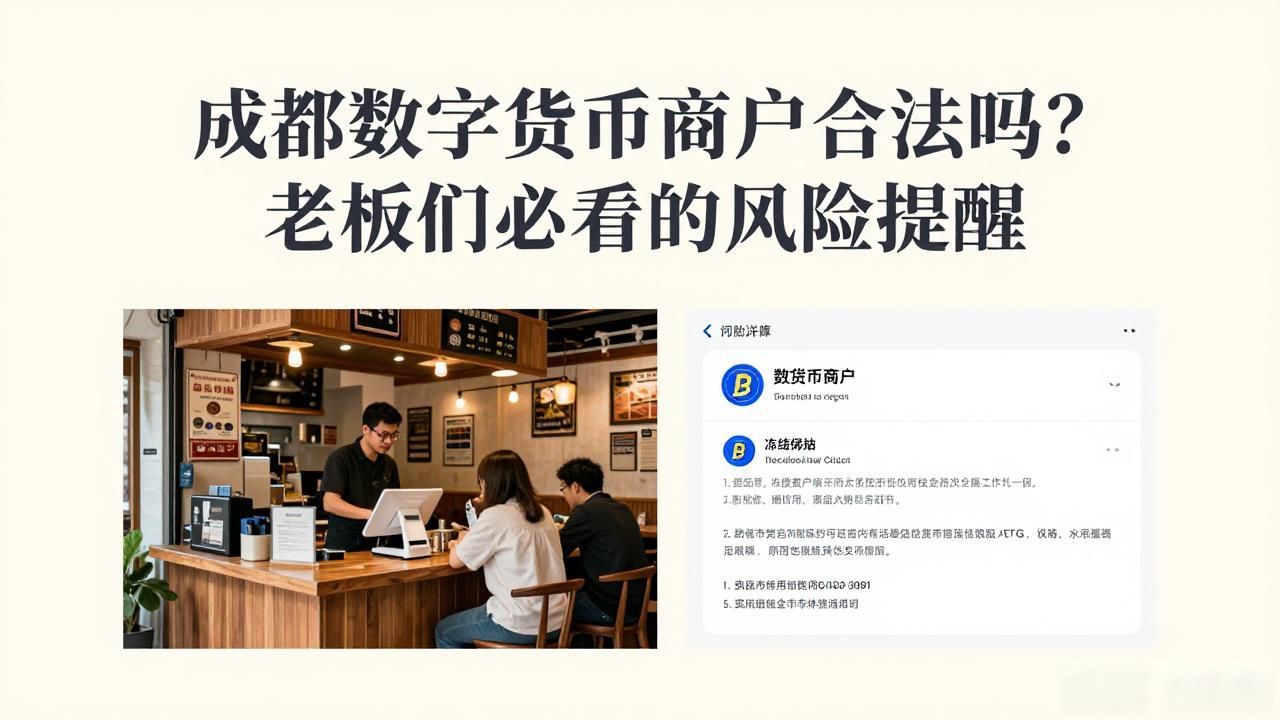 成都数字货币商户合法吗？老板们必看的风险提醒
