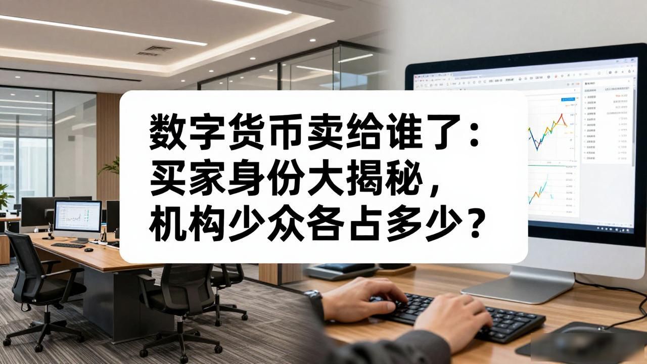 数字货币卖给谁了：买家身份大揭秘，机构散户各占多少？