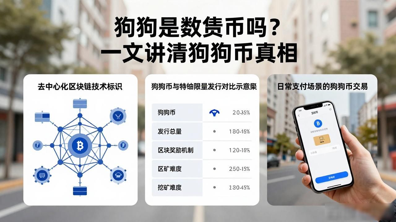 狗狗是数字货币吗？一文讲清狗狗币真相