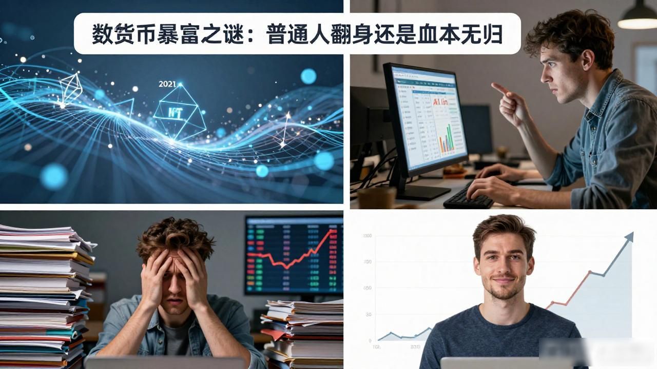 数字货币暴富之谜：普通人翻身还是血本无归
