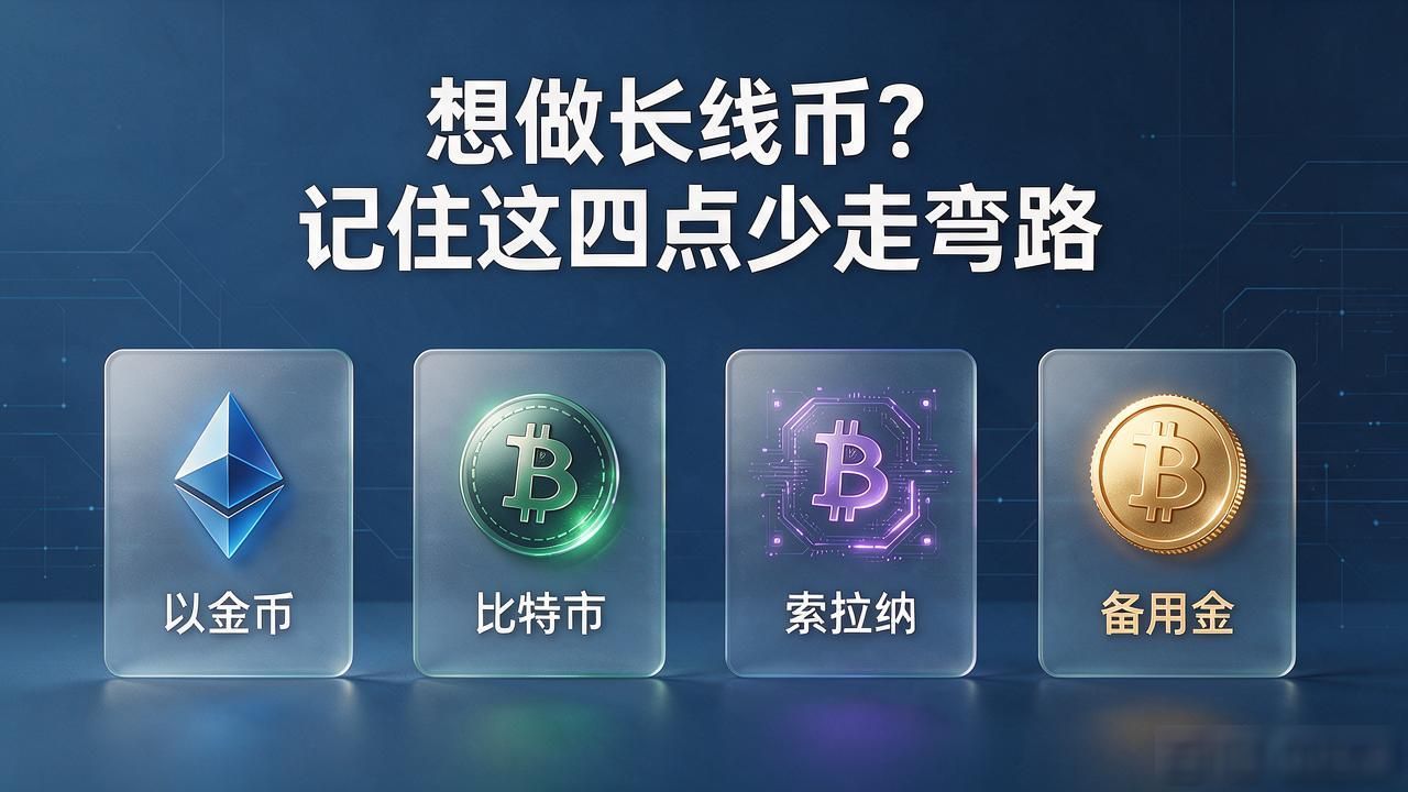 想做长线币？记住这四点少走弯路