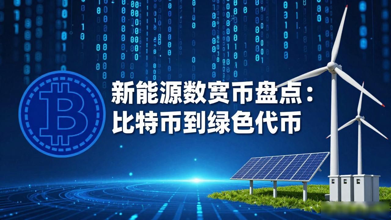 新能源数字货币盘点：比特币到绿色代币