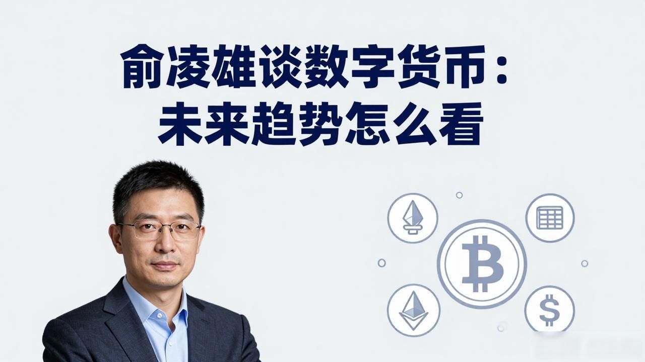 俞凌雄谈数字货币：未来趋势怎么看