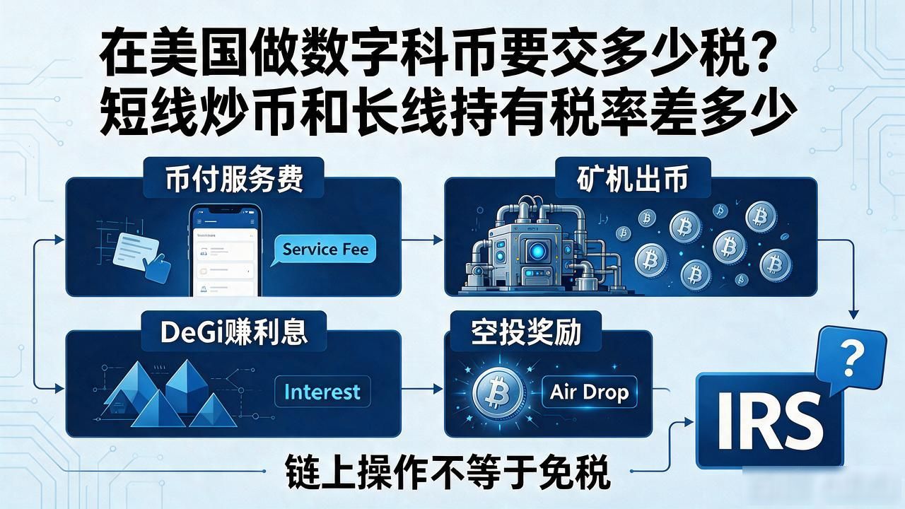 美国加密货币短线交易税率_加密资产资本利得税计算_美国数字货币税率