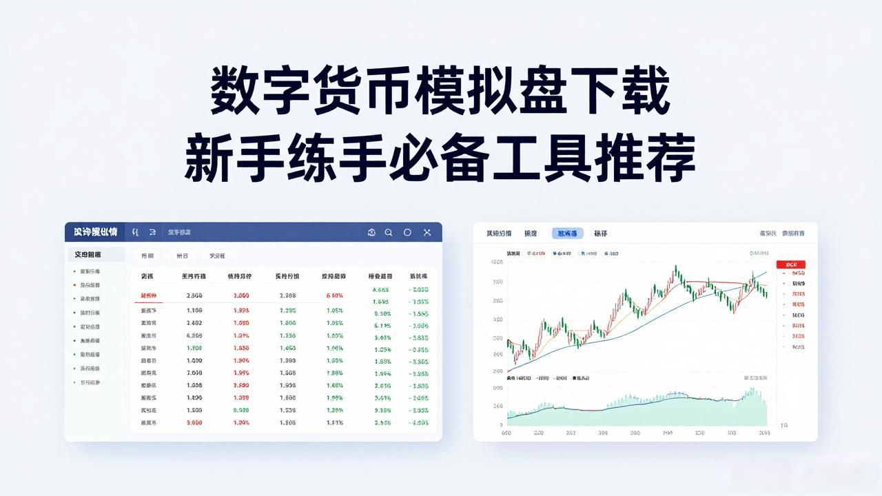 数字货币模拟盘下载 新手练手必备工具推荐