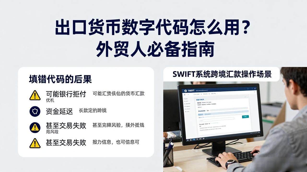 出口货币数字代码怎么用？外贸人必备指南