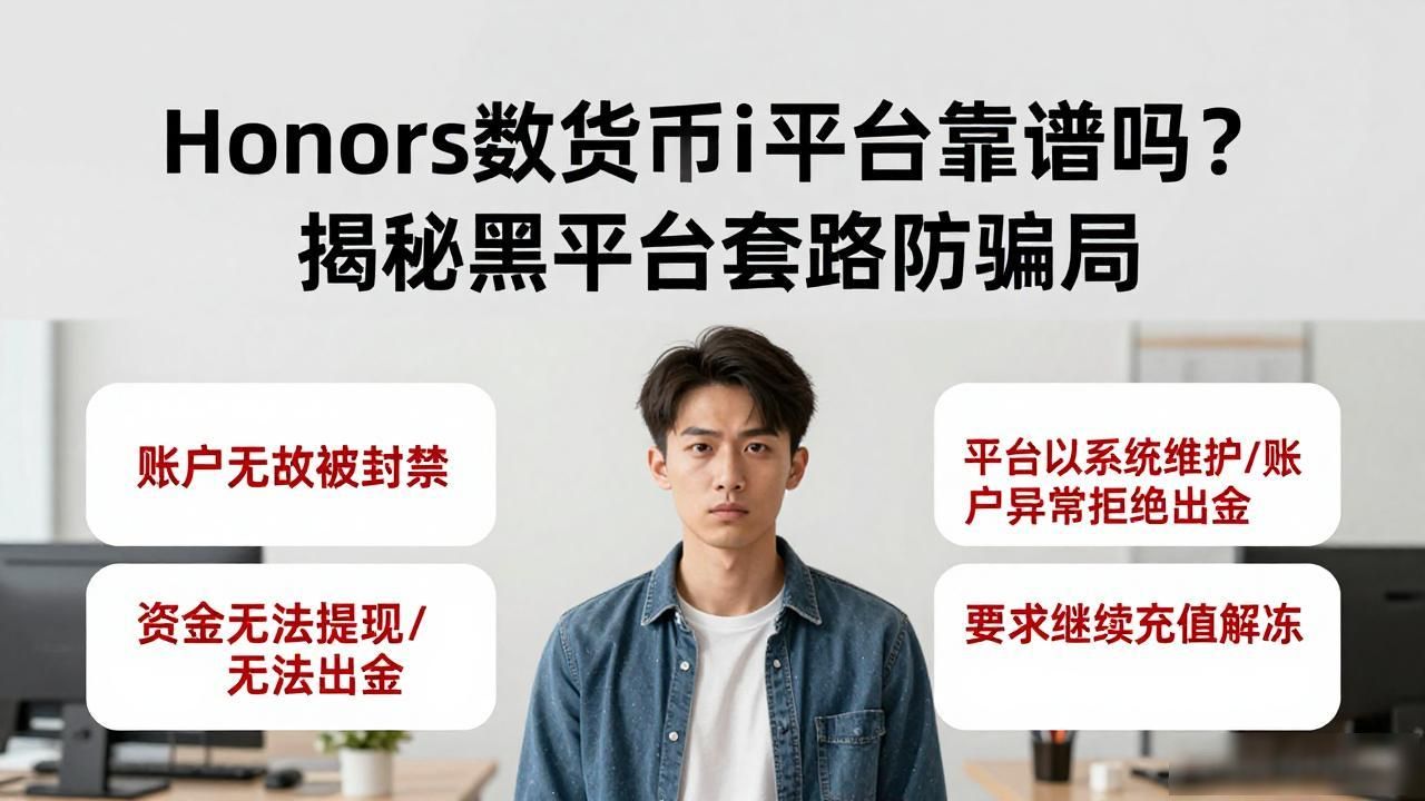 黑平台特征识别_Honors平台违规操作_Honors数字货币黑平台