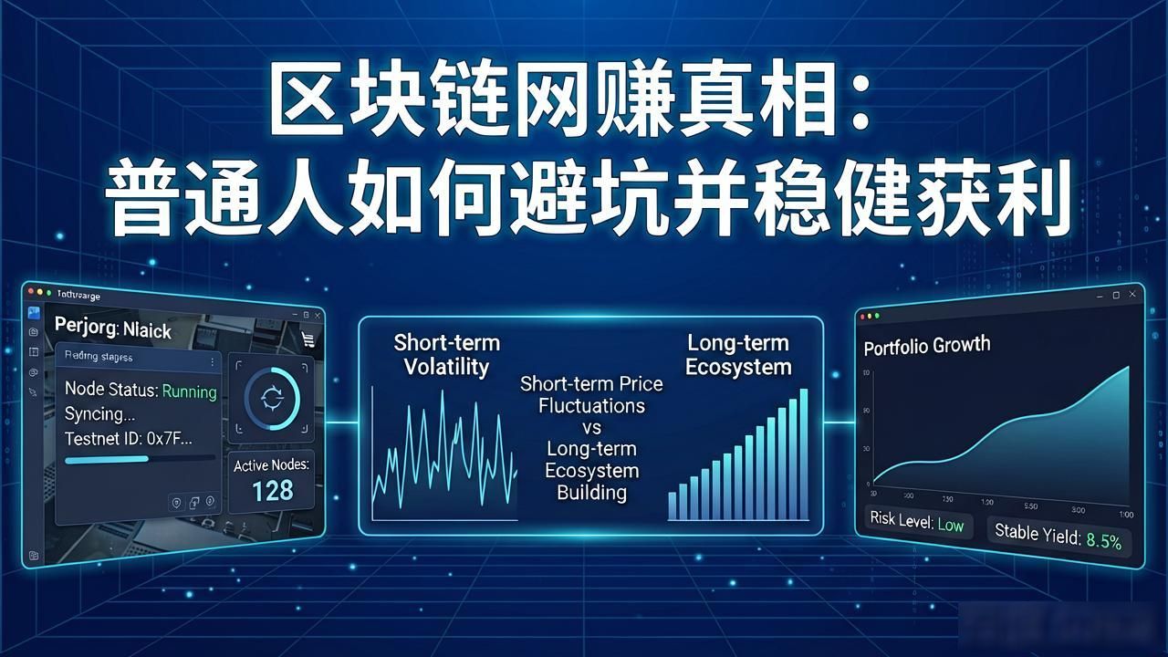 区块链网赚真相：普通人如何避坑并稳健获利