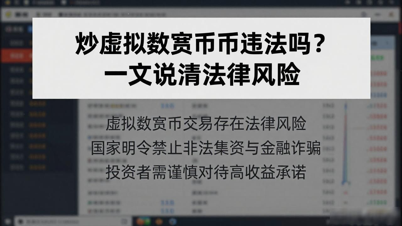 炒虚拟数字货币违法吗？一文说清法律风险
