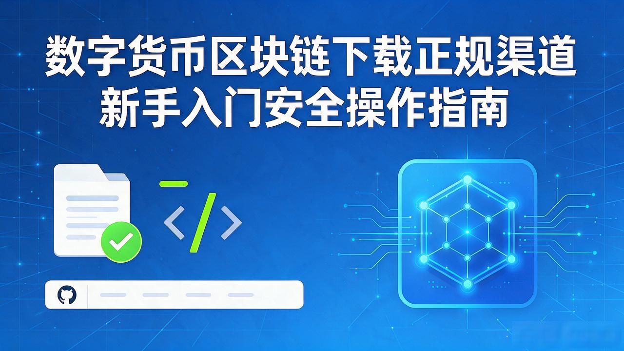 数字货币区块链下载正规渠道 新手入门安全操作指南