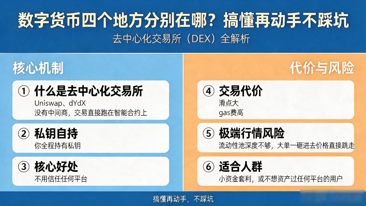 数字货币四种资产流转节点区别_数字货币四个地方_中心化与去中心化交易所安全性对比