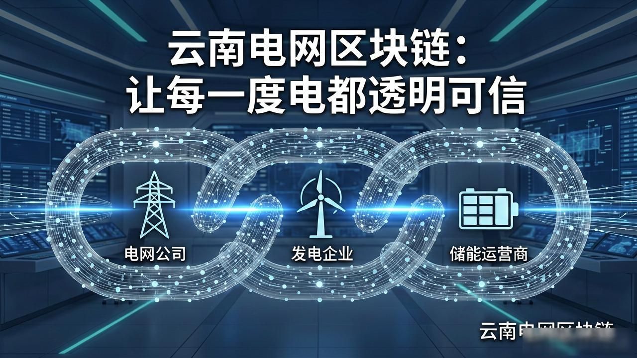 云南电网区块链：让每一度电都透明可信