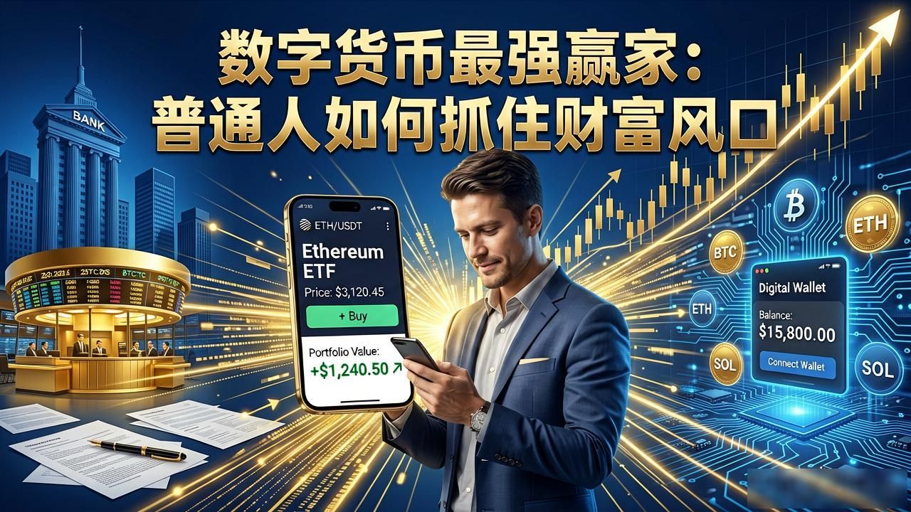数字货币最强赢家：普通人如何抓住财富风口