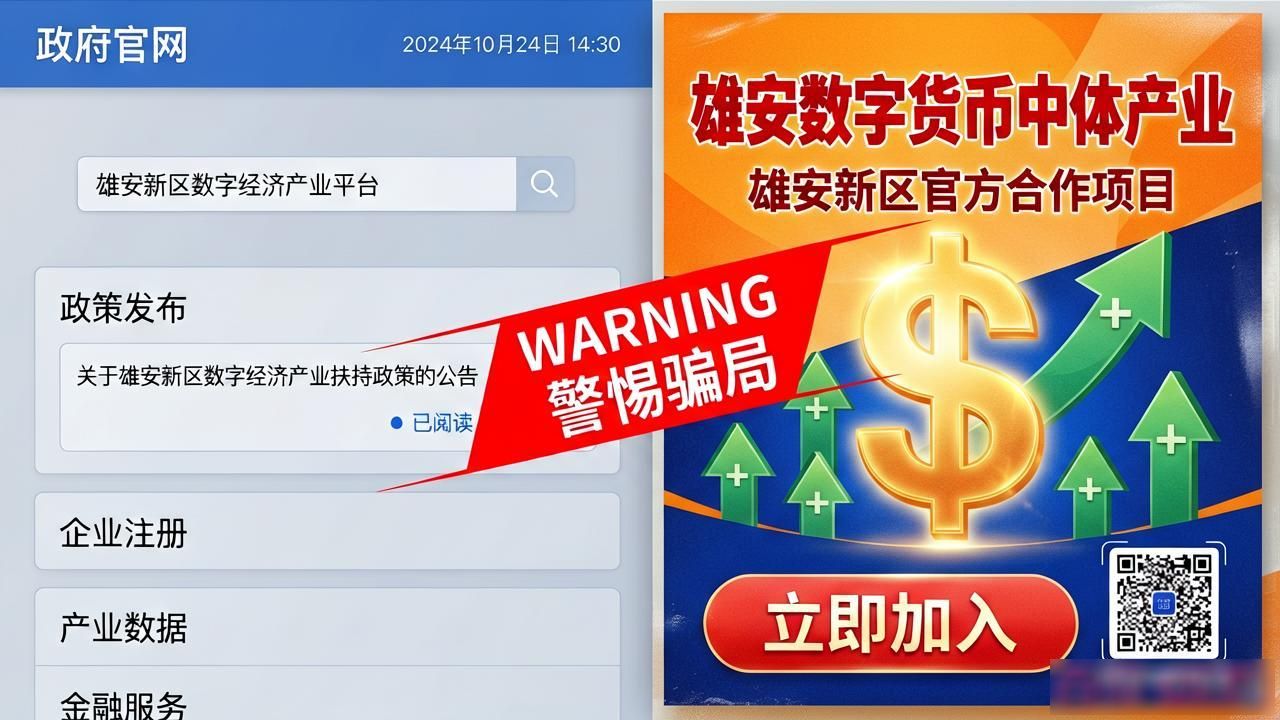 雄安数字货币中体产业？别被忽悠了