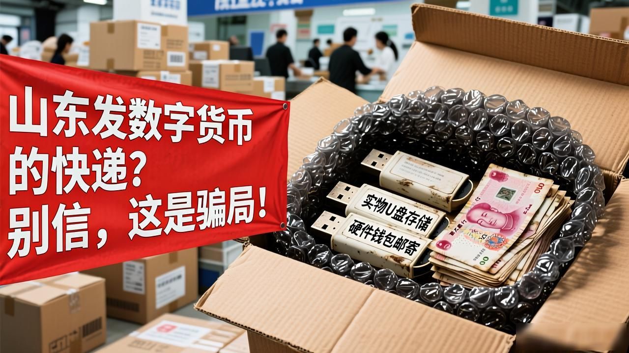山东发数字货币的快递？别信，这是骗局！