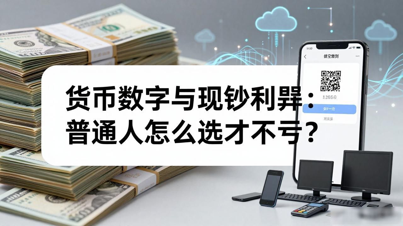 货币数字与现钞利弊：普通人怎么选才不亏？