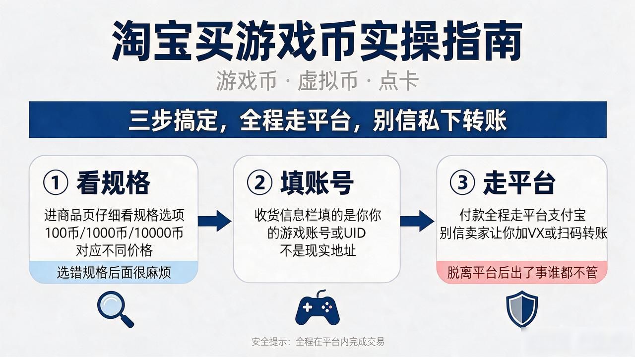 淘宝买游戏币虚拟点卡避坑指南_数字货币淘宝怎么使用_天猫店选购技巧与防骗经验
