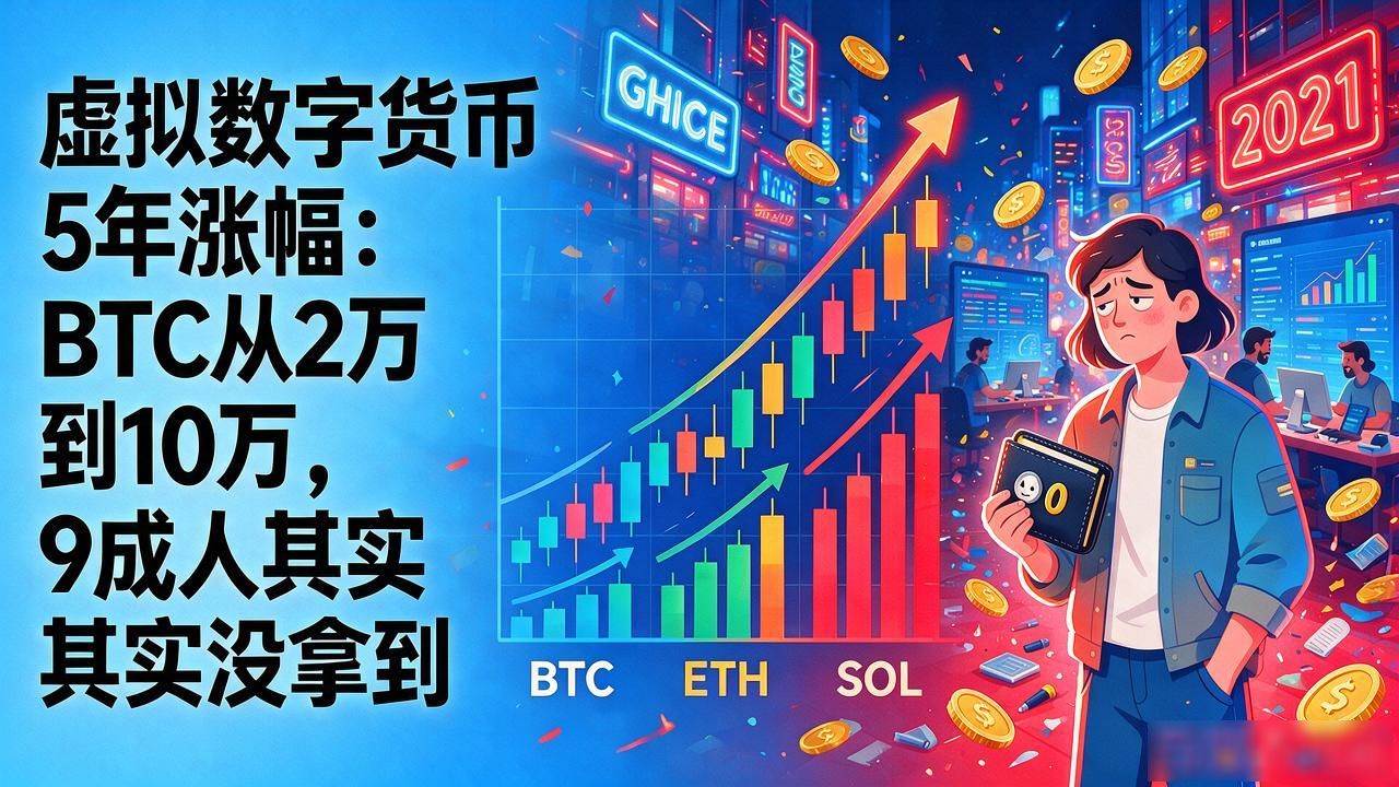 虚拟数字货币5年涨幅_以太坊五年价格波动与抄底收益分析_比特币五年涨幅与上车位置的关系