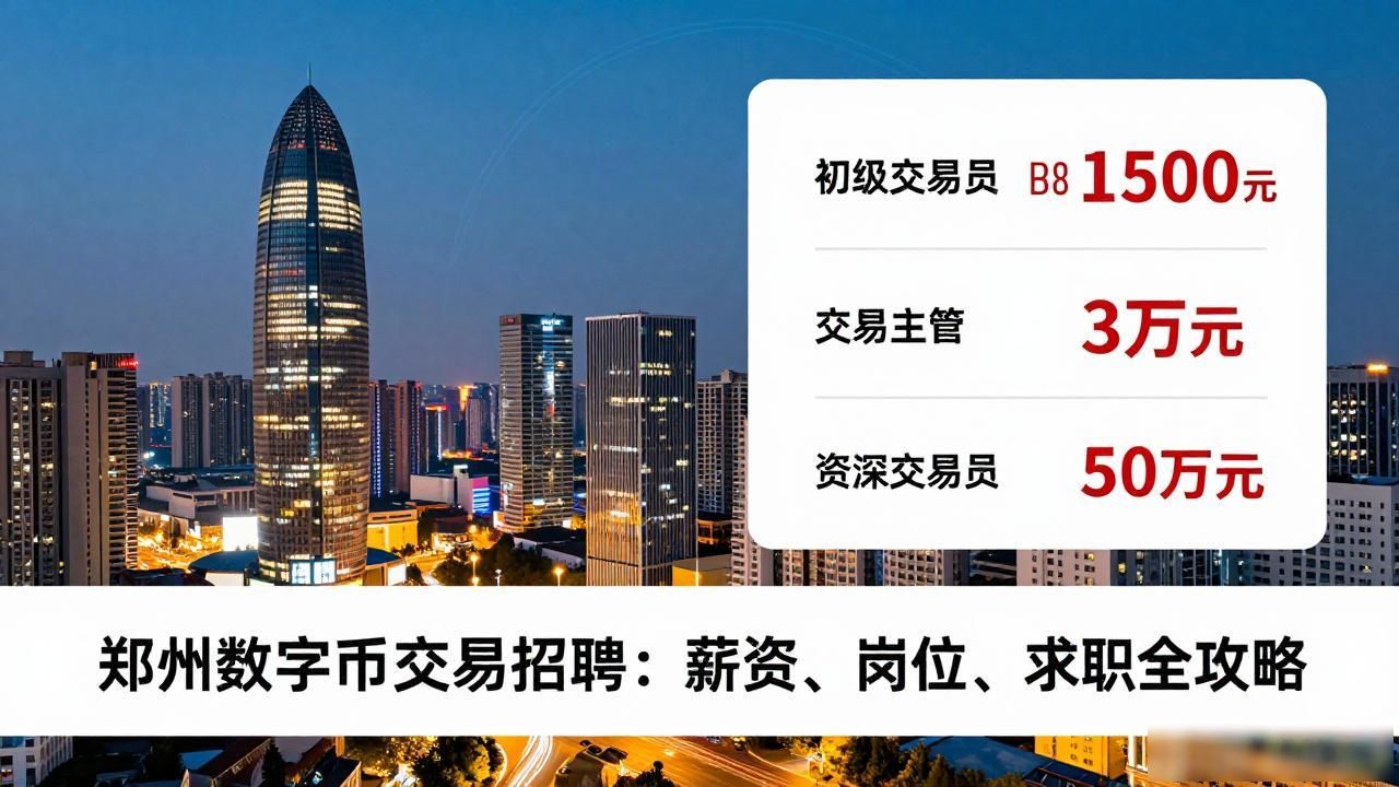 郑州数字货币交易招聘：薪资、岗位、求职全攻略