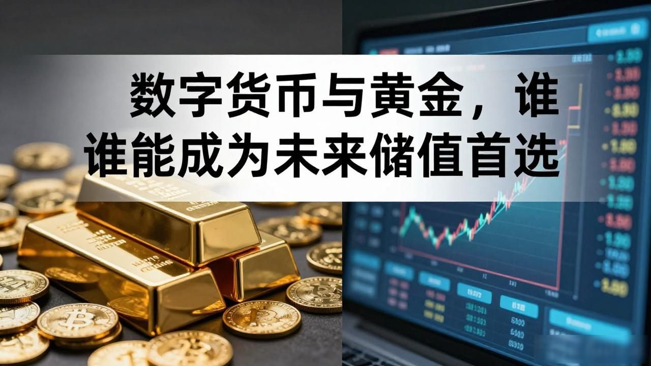 数字货币与黄金，谁能成为未来储值首选