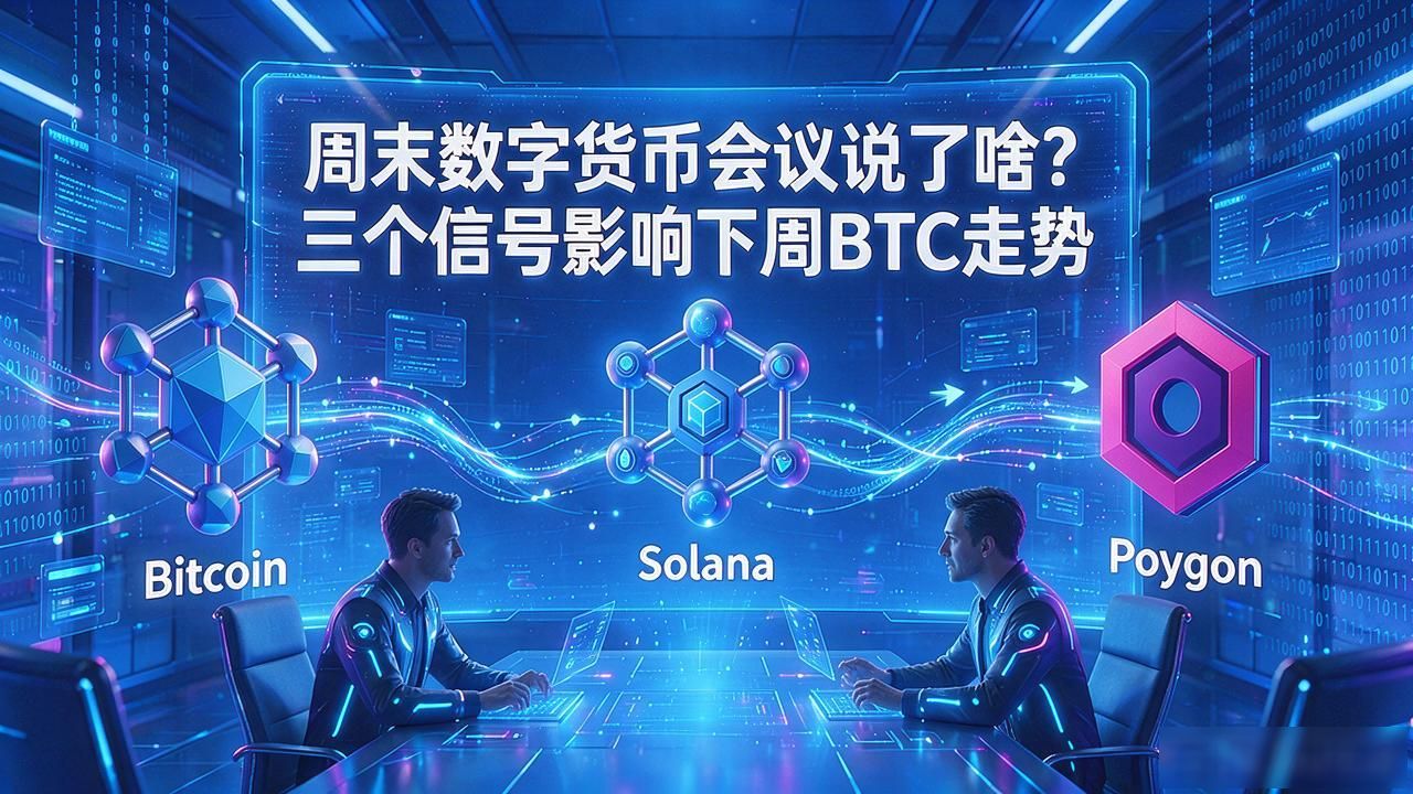 周末数字货币会议说了啥？三个信号影响下周BTC走势