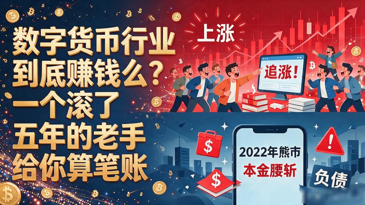 数字货币行业到底赚钱么？一个滚了五年的老手给你算笔账