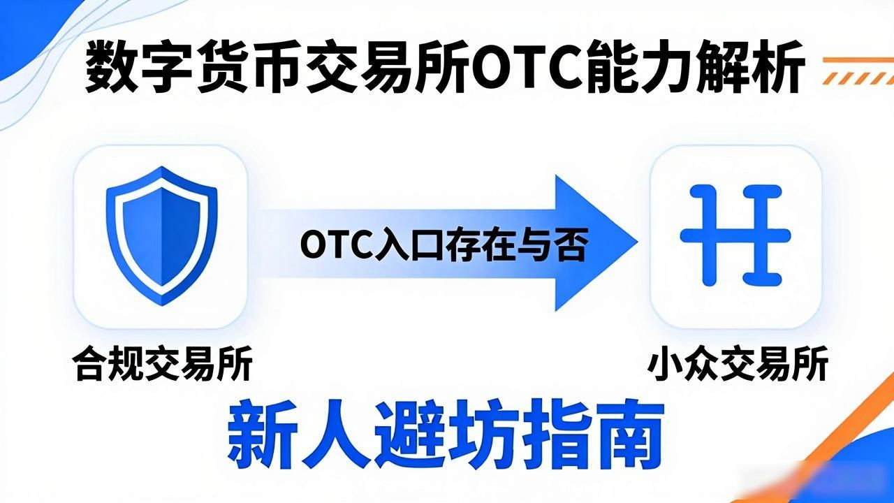 数字货币交易所都有OTC吗？新人必看避坑指南