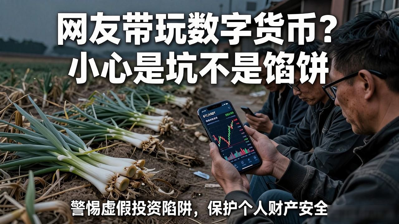 网友带玩数字货币？小心是坑不是馅饼