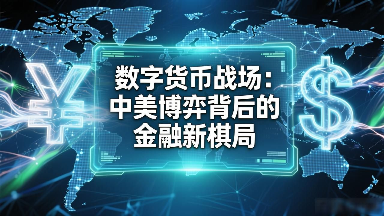 数字货币战场：中美博弈背后的金融新棋局