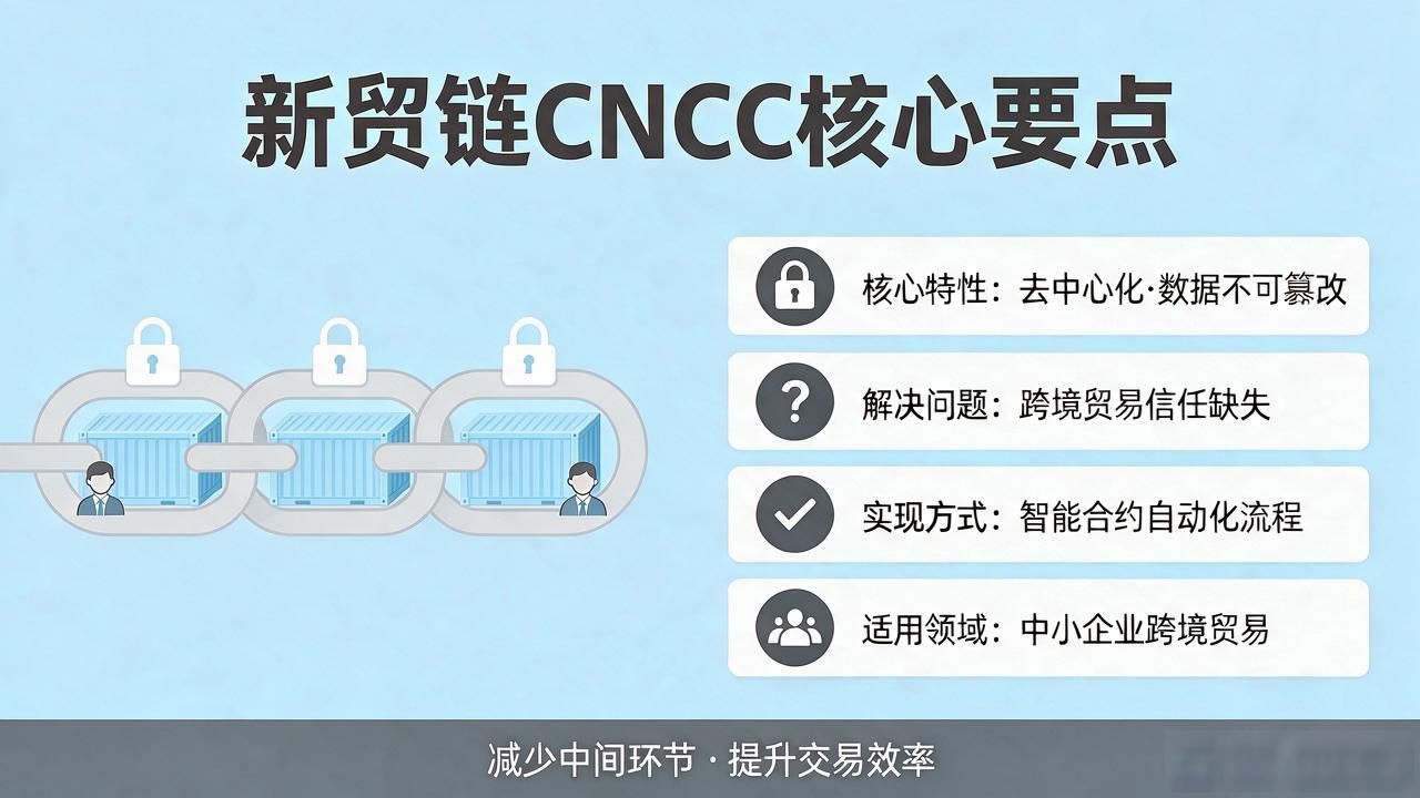 区块链数字货币新贸链CNCC是什么 一文搞懂新手投资核心要点