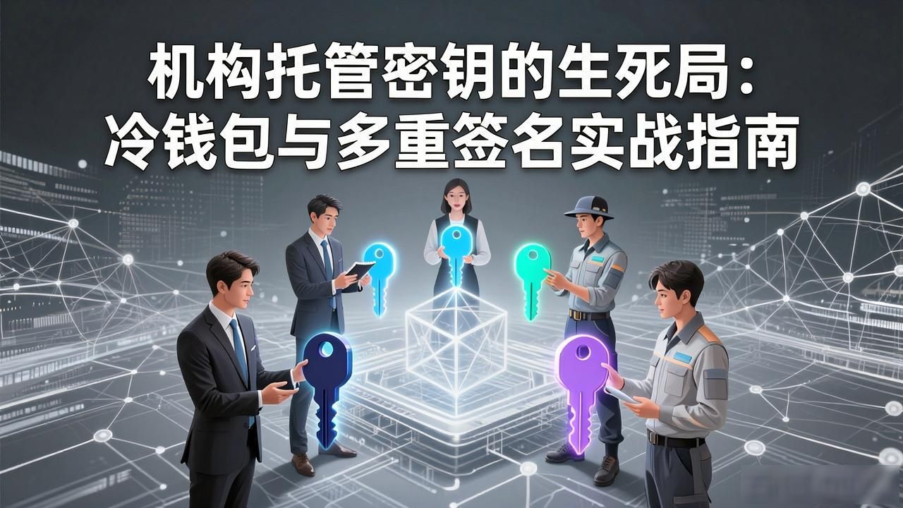 机构托管密钥的生死局：冷钱包与多重签名实战指南