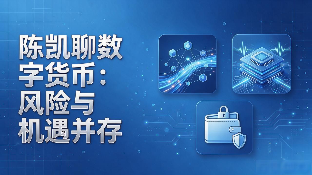 陈凯聊数字货币：风险与机遇并存