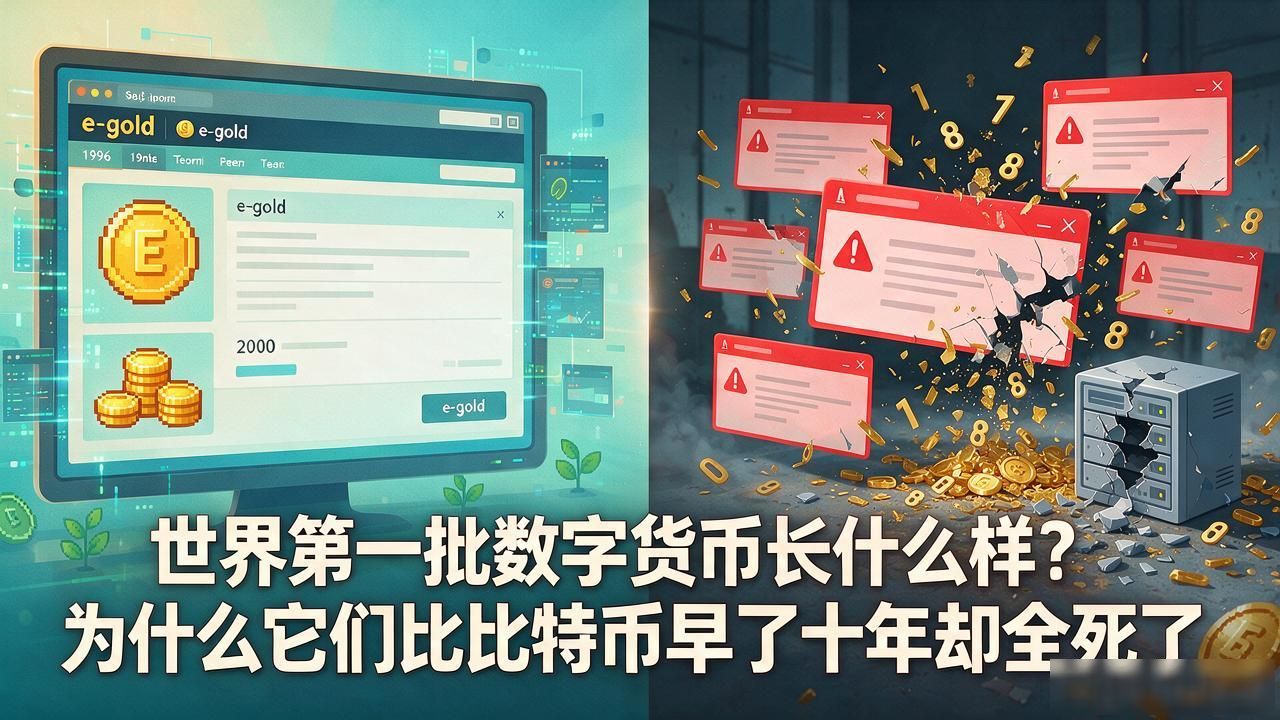 世界第一批数字货币有哪些_DigiCash e-gold比特币前身_世界第一批数字货币