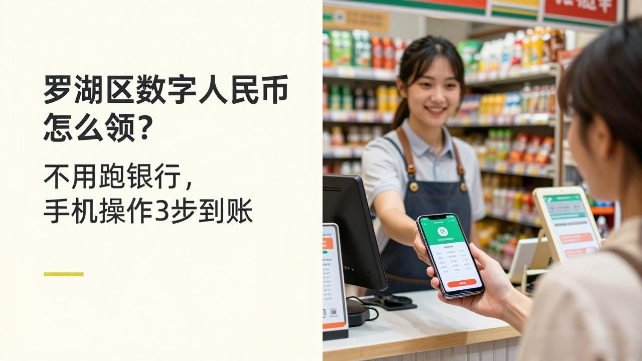 数字人民币 深圳全市统一下载 注册流程 商户接受范围_数字人民币 水贝珠宝市场 东门老街 国贸商圈 付款体验_罗湖区数字货币怎么领