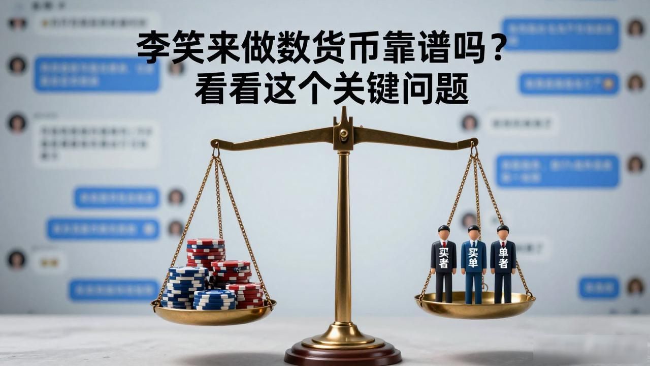 李笑来做数字货币靠谱吗？看看这几个关键问题
