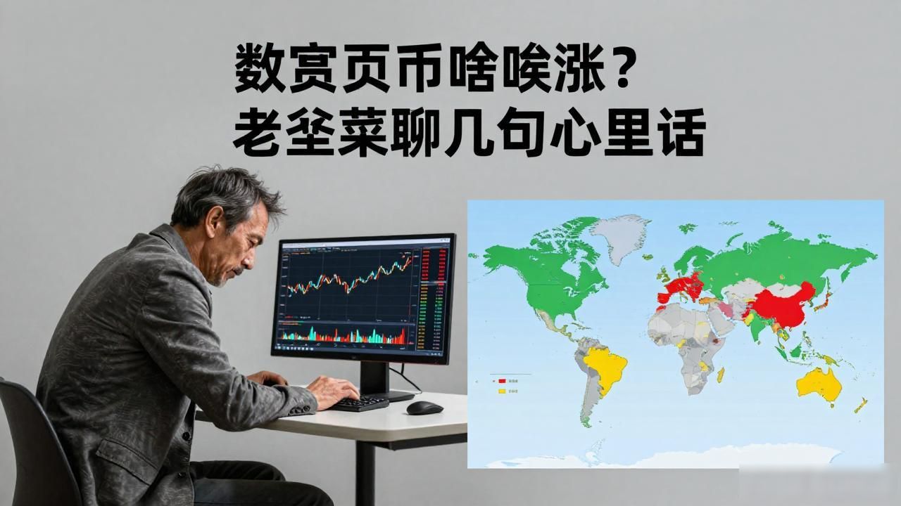 数字货币啥时候涨？老韭菜聊几句心里话