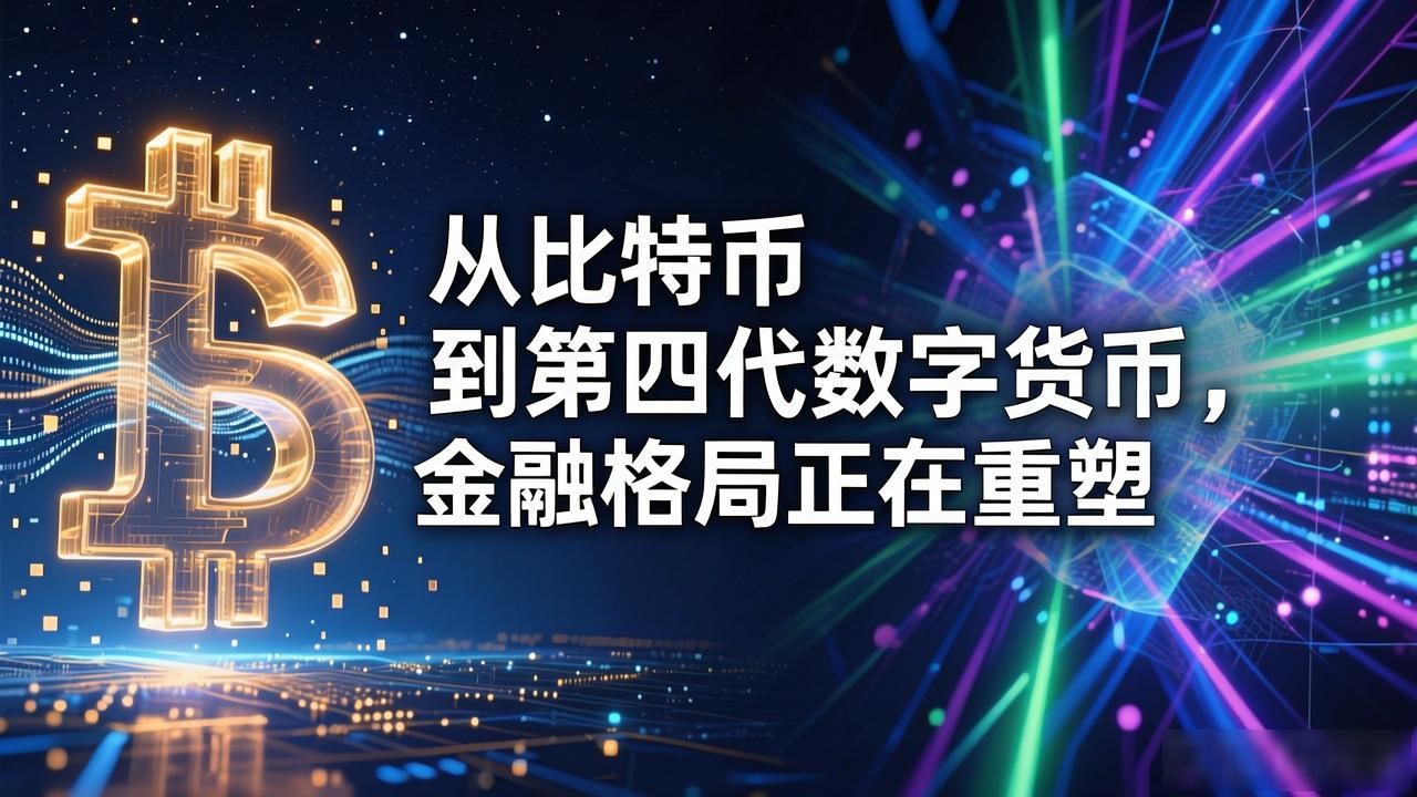 从比特币到第四代数字货币，金融格局正在重塑