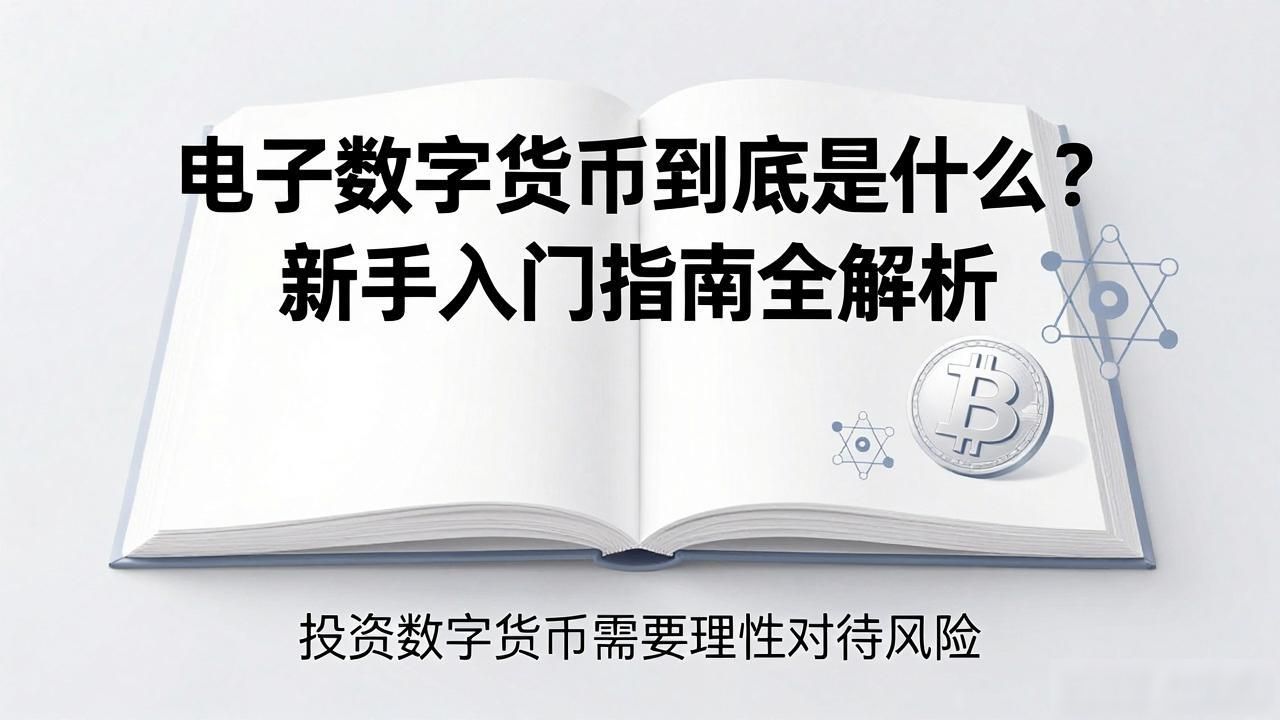 电子数字货币到底是什么？新手入门指南全解析