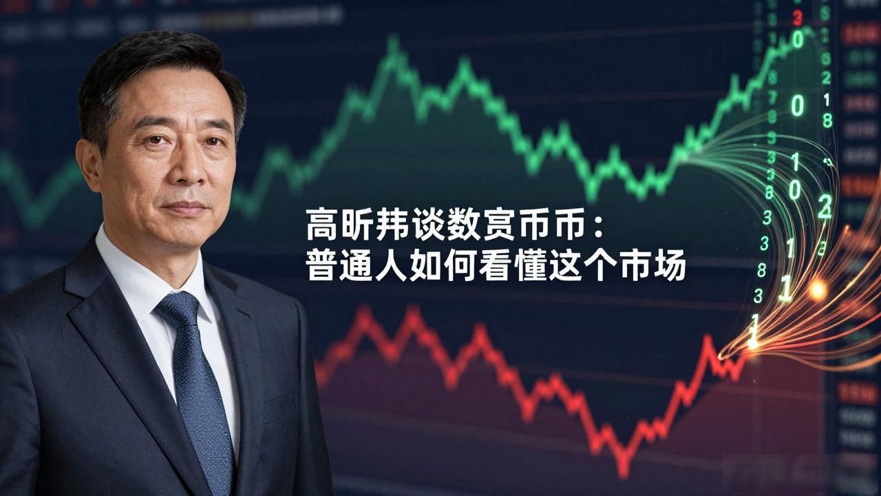 高昕炜谈数字货币：普通人如何看懂这个市场