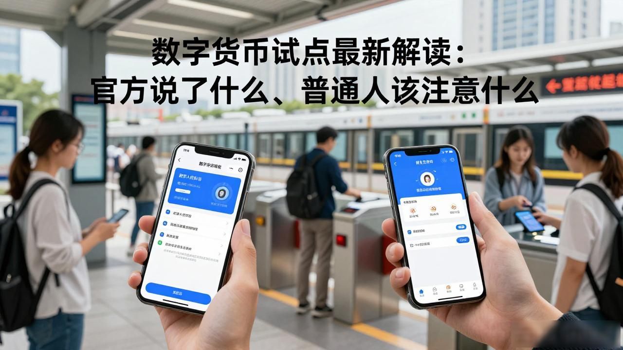 数字货币试点最新解读：官方说了什么、普通人该注意什么