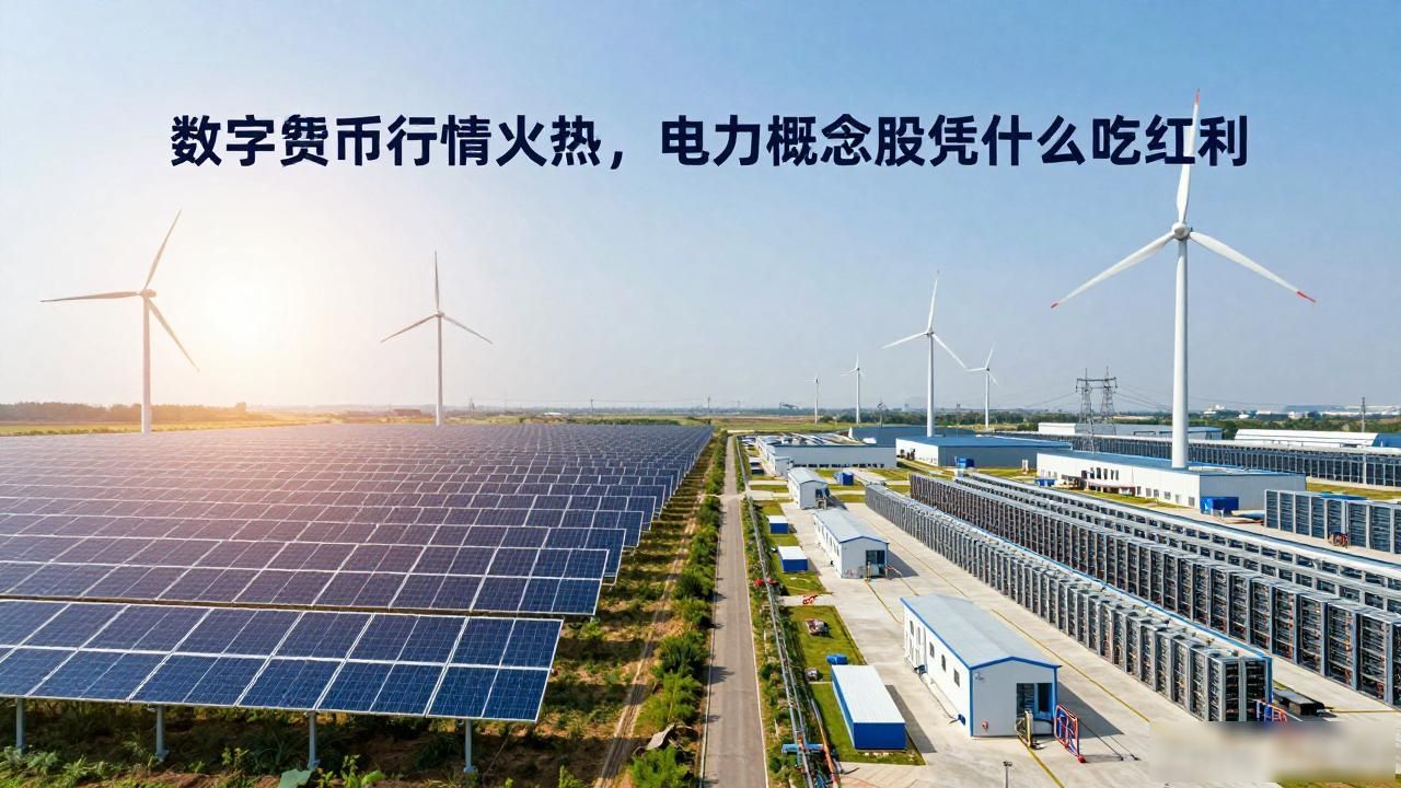 数字货币行情火热，电力概念股凭什么吃红利